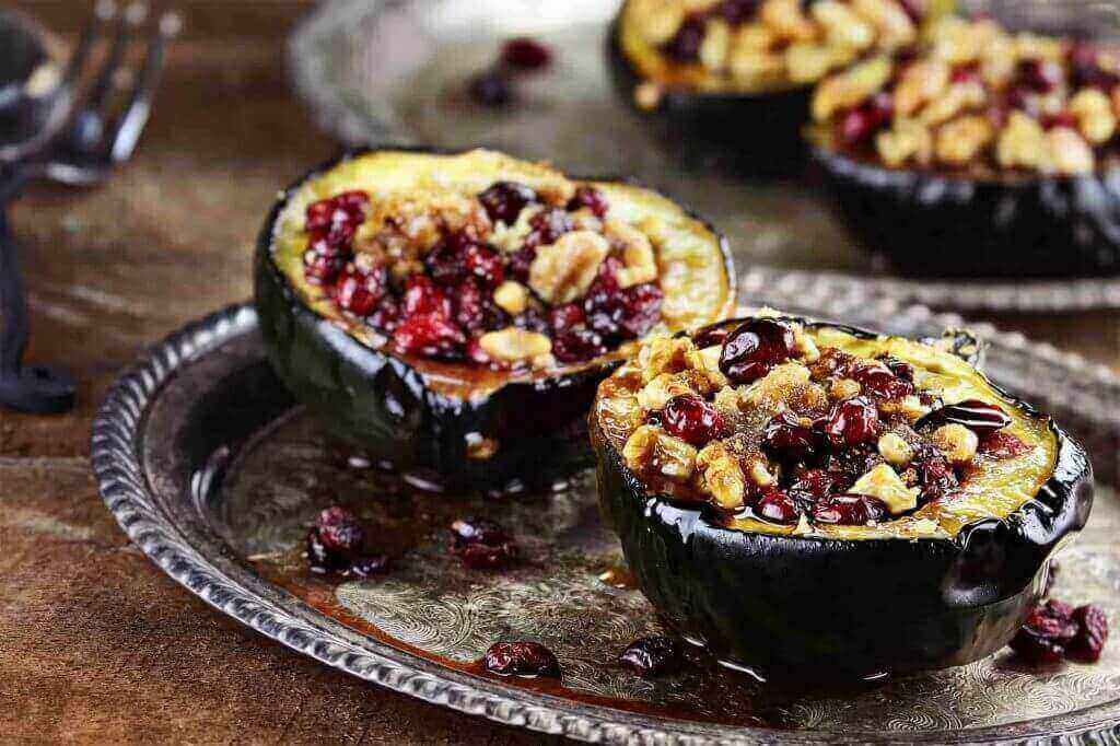 baked acorn squash