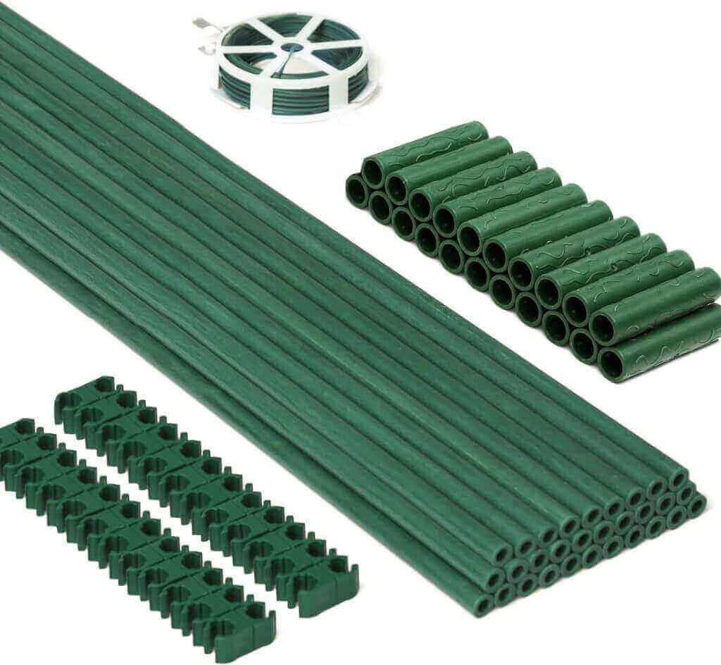 maxpace 40pcs garden stakes review