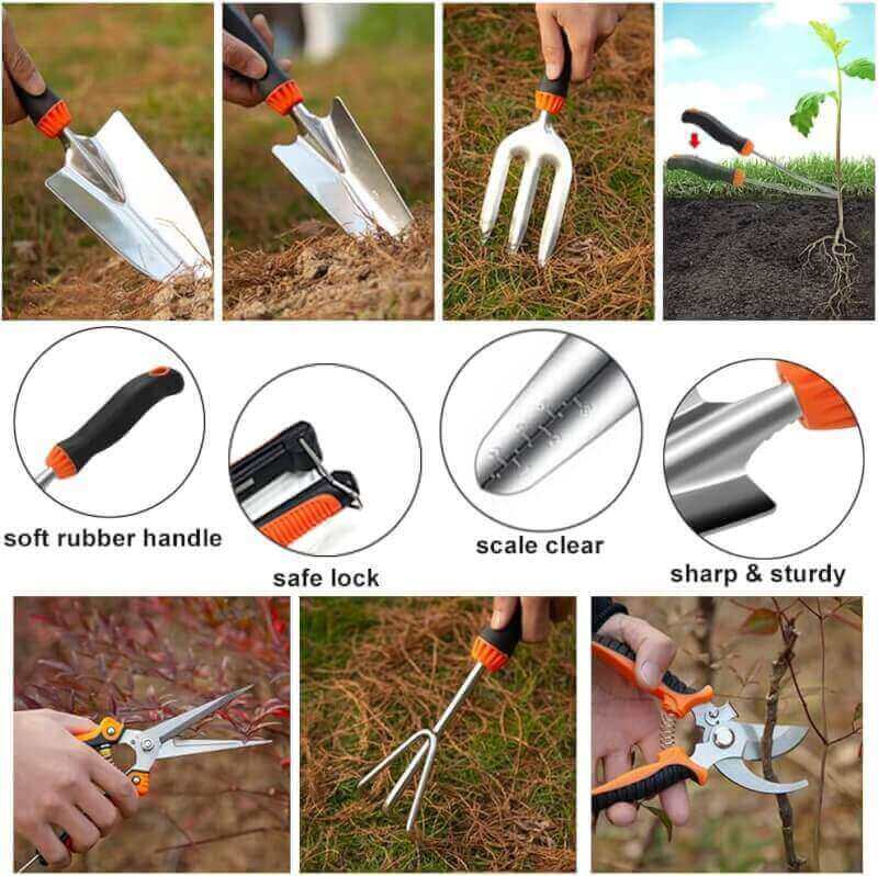 stainless steel garden tool set review