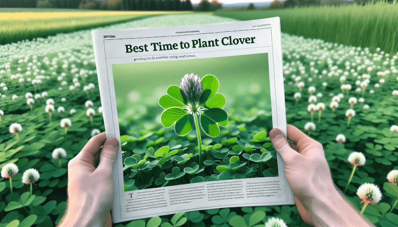 Best Time To Plant Clover