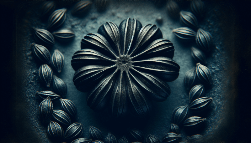black coriander seeds