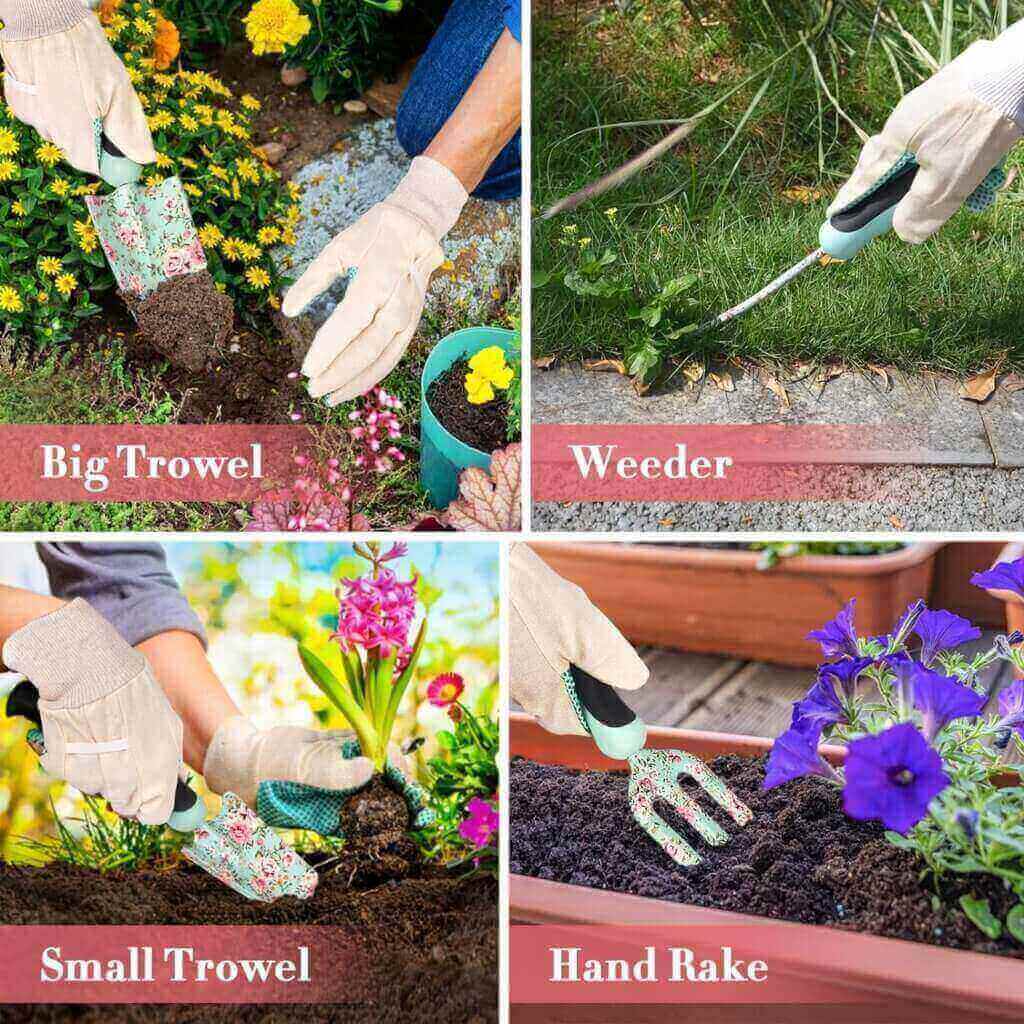 heavy duty floral gardening tools kit review