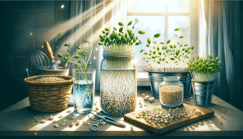 How to Easily Grow Sprouts at Home