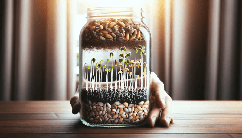how to sprout seeds in a jar 2