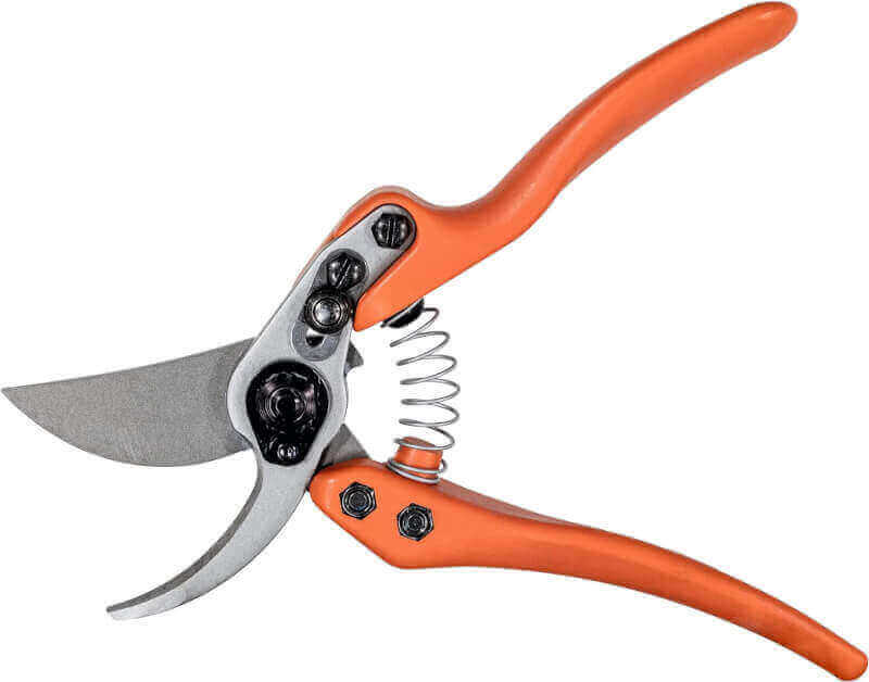 Original LÖWE 11 Profi Bypass pruner 11.107 with anti-stick coated steel blades - light and sharp tree pruner, ideal for precise cuts on flowers, twigs, and fruit trees