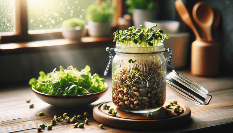 Sprouting Seeds For Salads