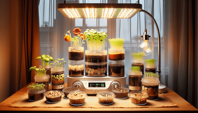 Sprouting Seeds Indoors