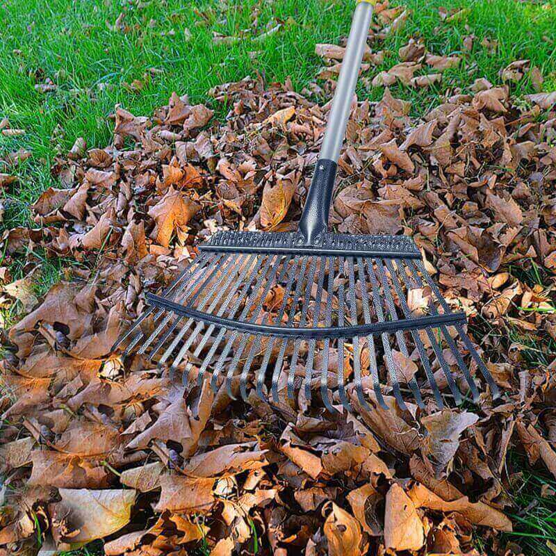 stanew 65 inch long garden leaf rake review