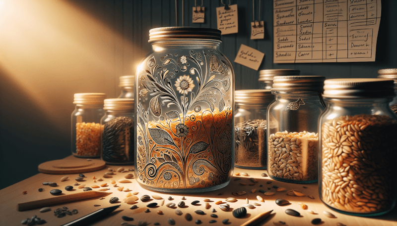 The Seed Jar: A Beautiful Way to Store and Organize Your Seeds