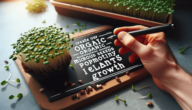Top Organic Microgreen Seeds for Healthy Plant Growth