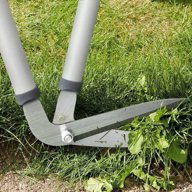 Byhagern Edging Shears, Long-Handle Border Shears, Lawn Grass Shears with Vertical Blades for Lawn, Edge and Garden