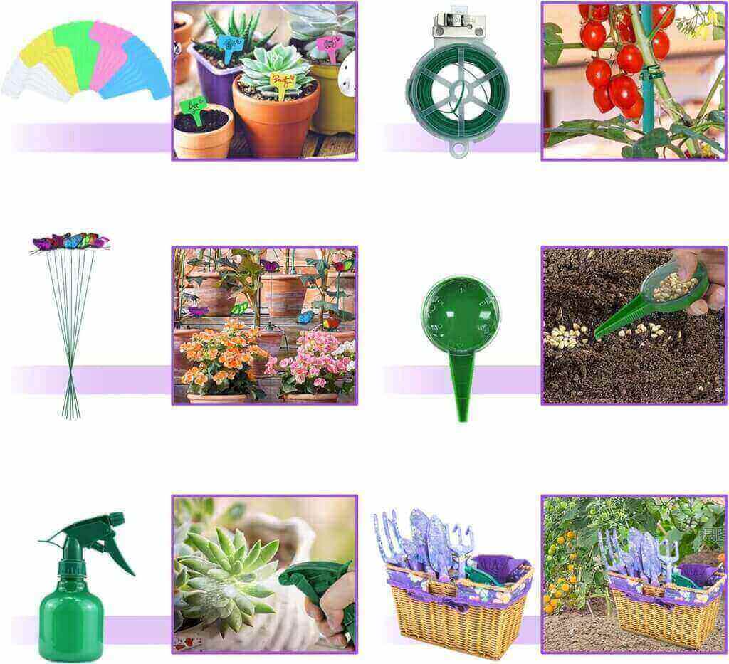 eaone 43pcs garden tools set review