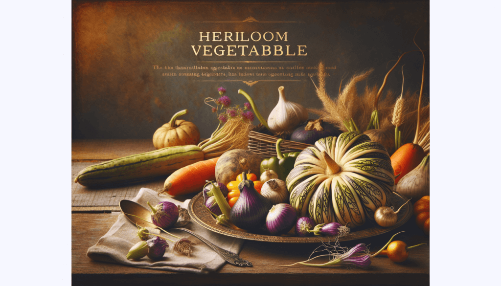 heirloom vegetables a taste of the past