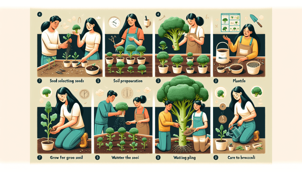 how to grow broccoli seeds at home