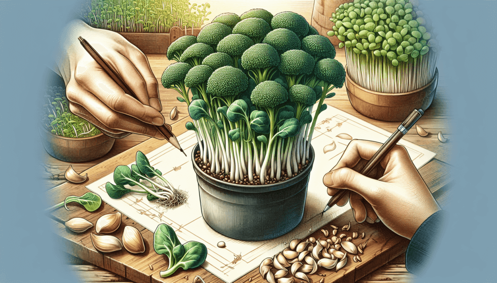 how to grow broccoli sprouts at home