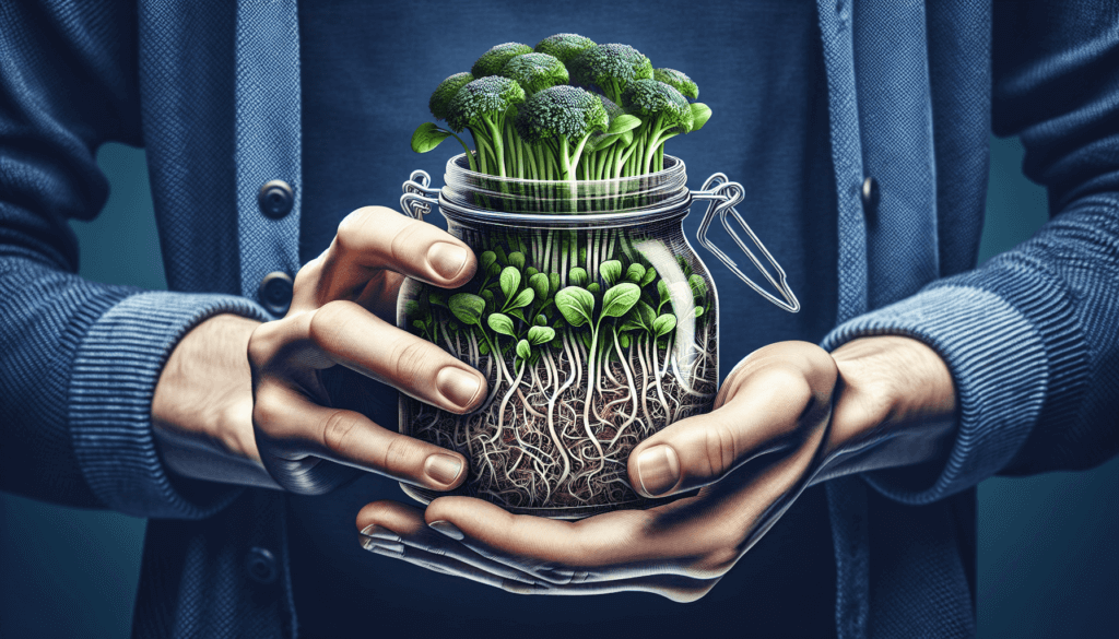 how to grow broccoli sprouts in a mason jar