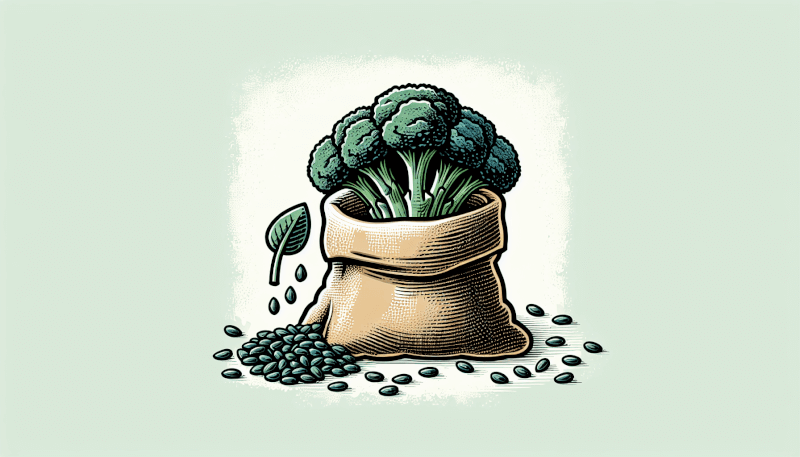 Organic Broccoli Seeds Bulk