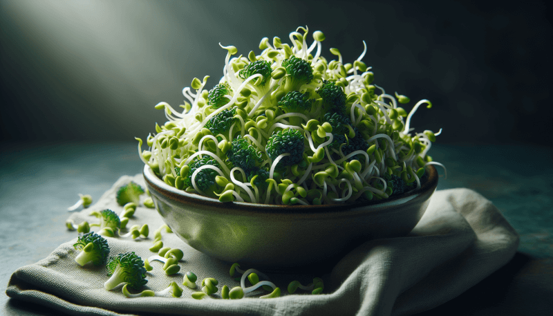 Sprouted Broccoli Seeds Benefits