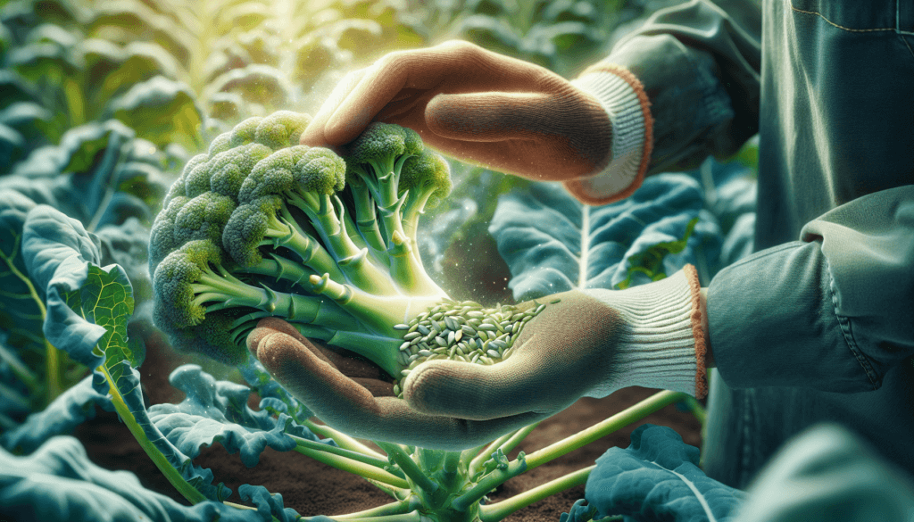 broccoli seeds harvesting