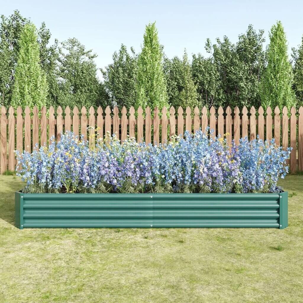 galvanized raised garden bed for vegetablesoutdoor garden raised kit planter boxbackyard patio planter raised beds for f 1