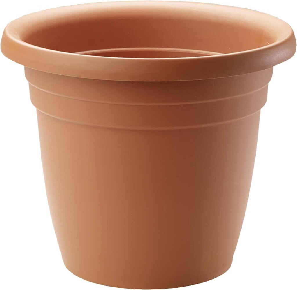 crescent too emma plant pot 10 inch terracota bag of 12